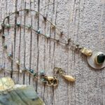 Green Tiger Eye Tribal Necklace