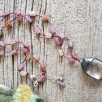Crackle Agate Chandelier Pendant Necklace