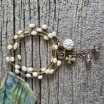 Pearl Triple Wrap Bracelet