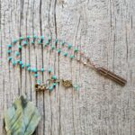 Dainty Elongated Cross Necklace