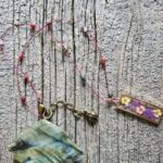 Agate Flower Necklace