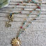 Agate Sun Necklace