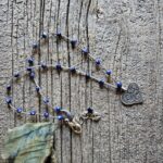Lapis Heart Necklace