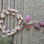 Pretty Pearl Pink Wrap Bracelet/Necklace