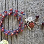 Carnelian Wrap Bracelet/Necklace