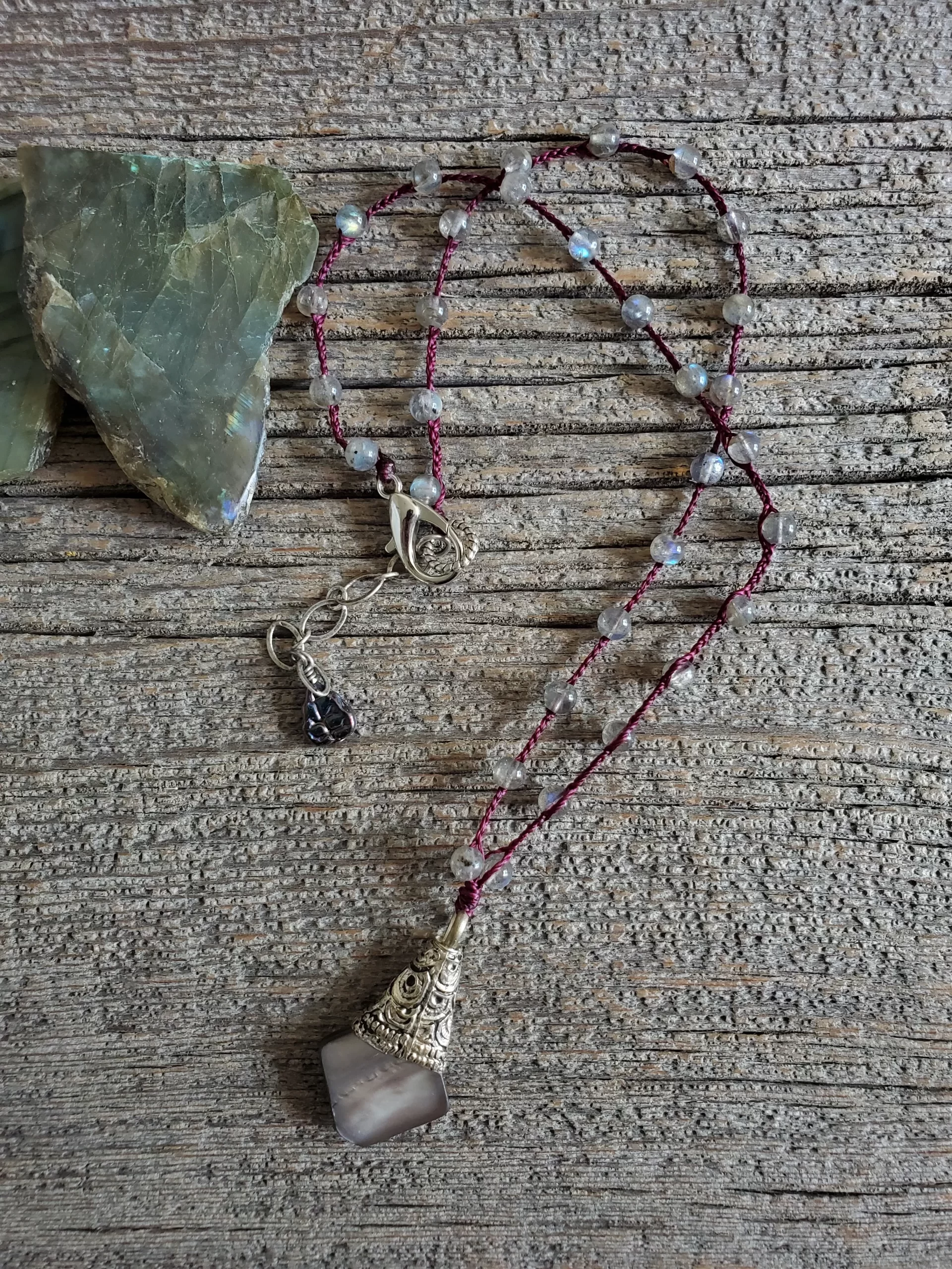Tibetan Labradorite Necklace