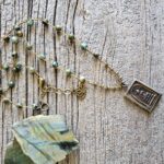 African Turquoise (Jasper) Buddha Necklace