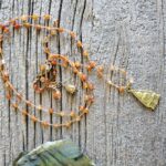Long Carnelian Buddha Necklace