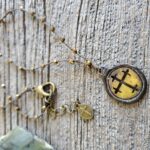 Cut Out Cross Beaded Necklace