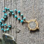 Turquoise Buffalo Nickel Pendant Necklace