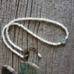 Mother of Pearl Flower Necklace