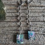 Abalone Drop Earrings