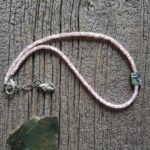 Pink Mother of Pearl and Abalone Necklace