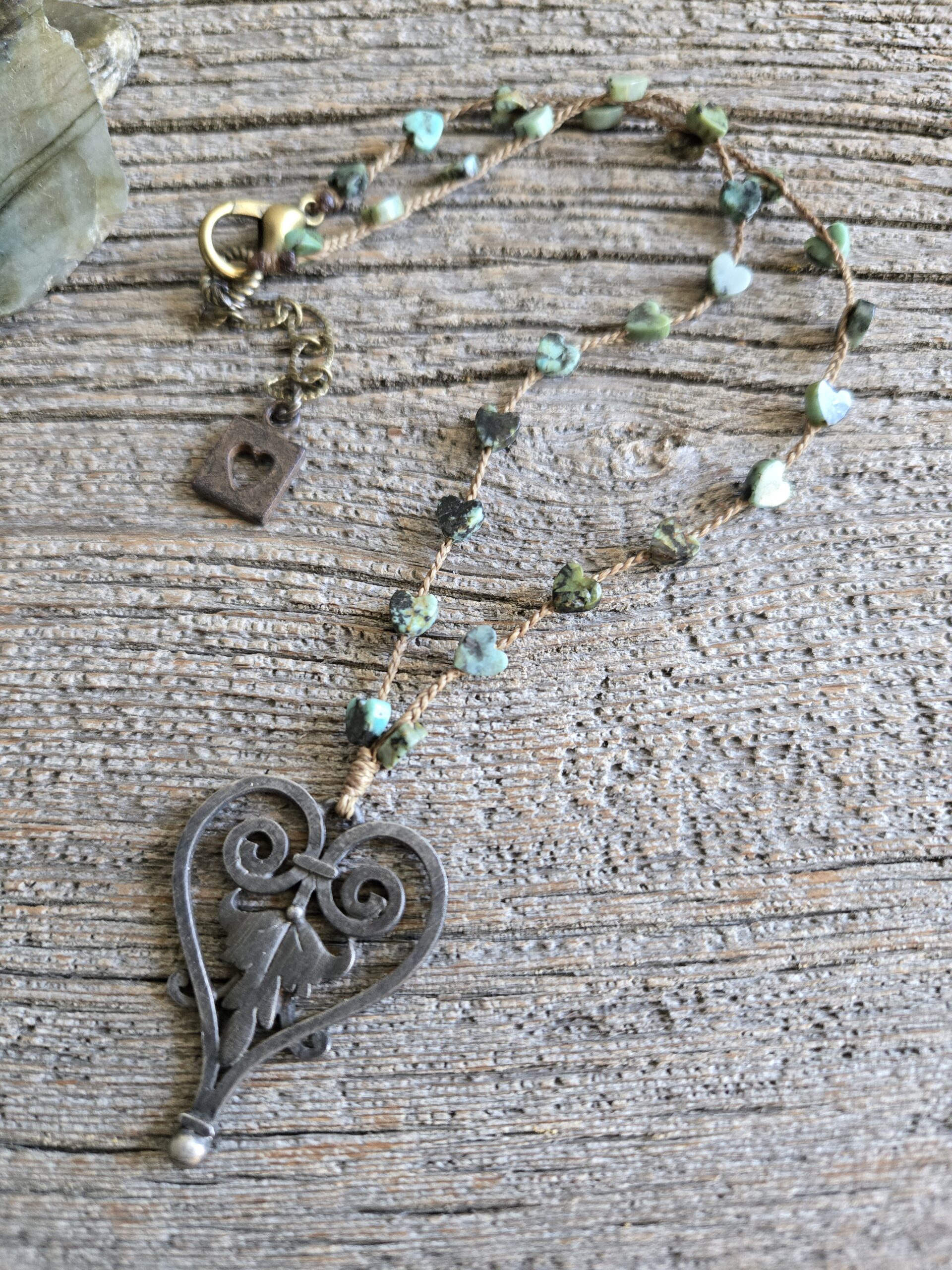 Hearts on Hearts on Hearts Necklace