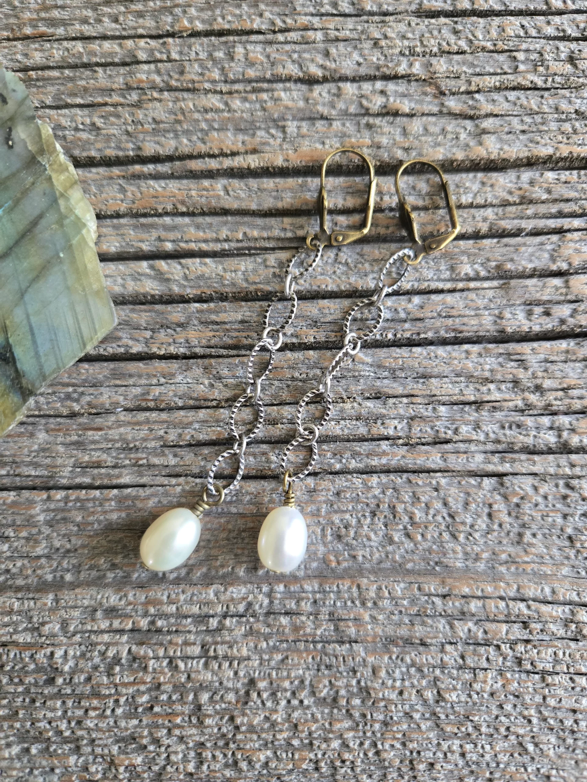 Mixed Metal Pearl Drops