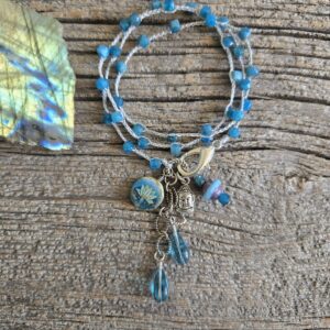 Apatite Wrap Bracelet/Necklace