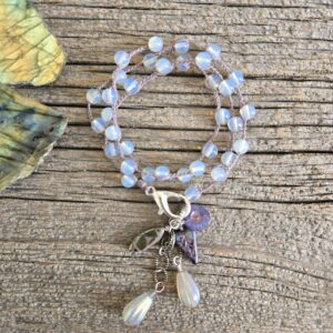 Lavender Wrap Bracelet/Neclace