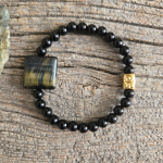 Black Onyx Stretch Bracelet