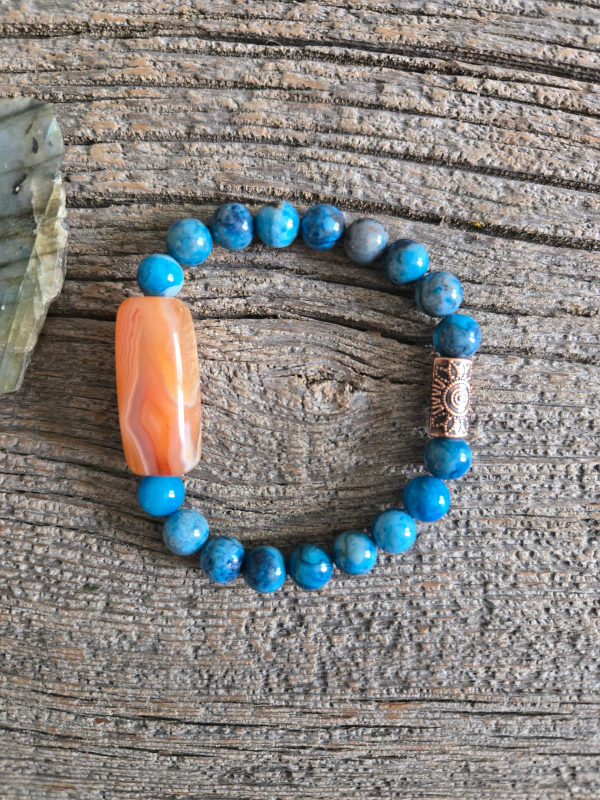 Agate Stretch Bracelet