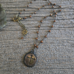 Cut Out Cross Necklace