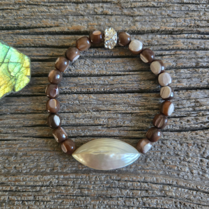 Mother of Pearl Stretch Bracelet